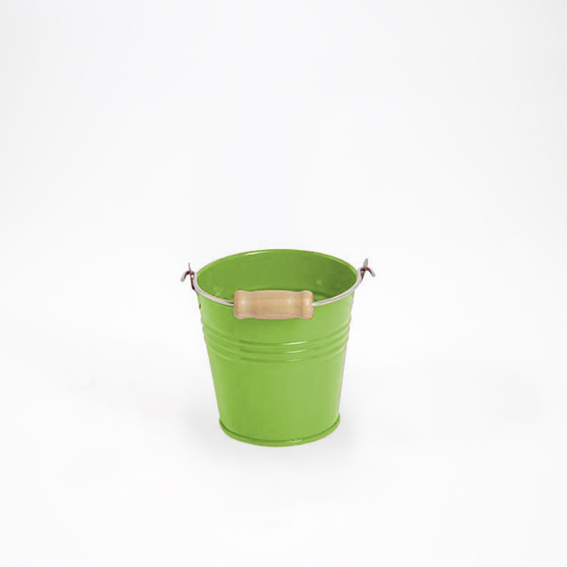 Balde Zinco - 11cm Verde